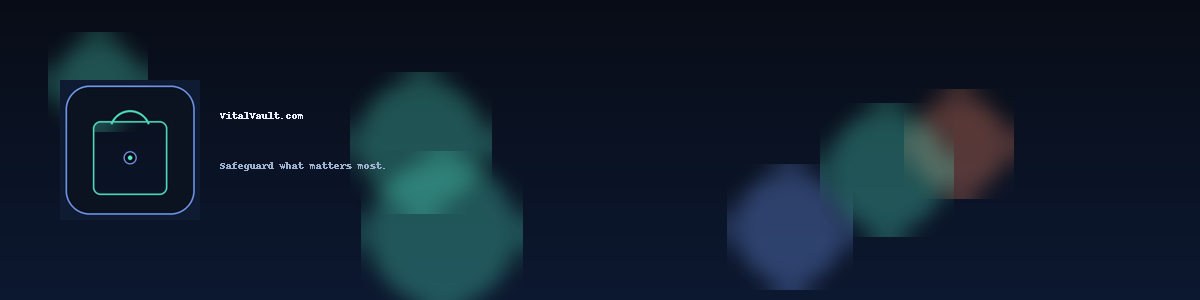 VitalVault logo banner